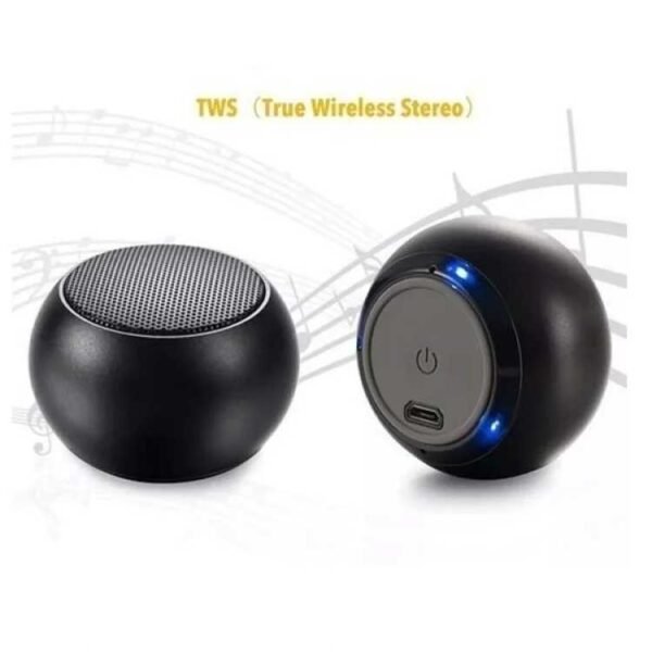 M3 Mini Metal Portable Wireless Bluetooth Speaker Multi Color- Bluetooth mini Speaker-D shop origenal - Image 5