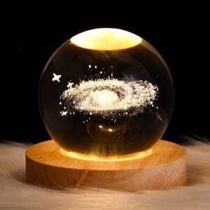 Crystal Galaxy Moon Ball