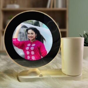 Round Shape With Pen Holder